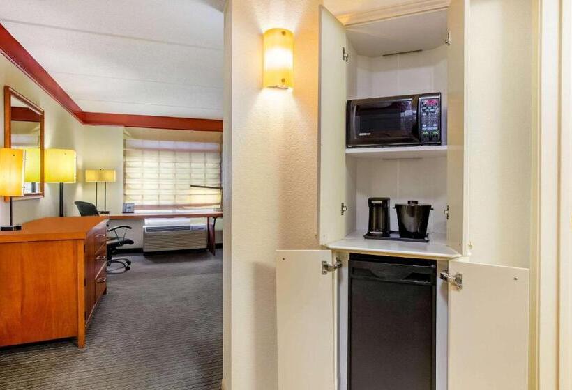 Deluxe Room, La Quinta Inn & Suites By Wyndham Raleigh Crabtree