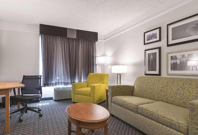 اتاق استاندارد با تخت بزرگ برای معلولان, La Quinta Inn & Suites By Wyndham University Area Chapel Hill