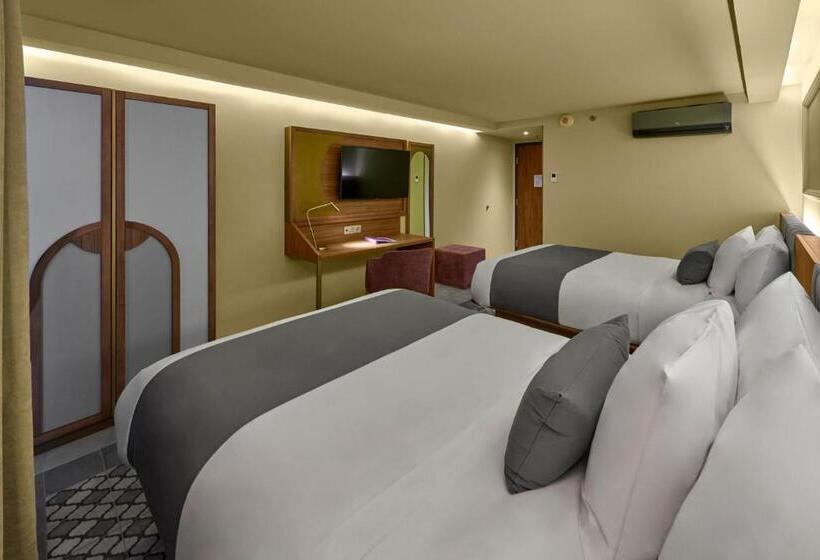 اتاق استاندارد با 2 تخت دوبل, City Centro By Marriott San Luis Potosi