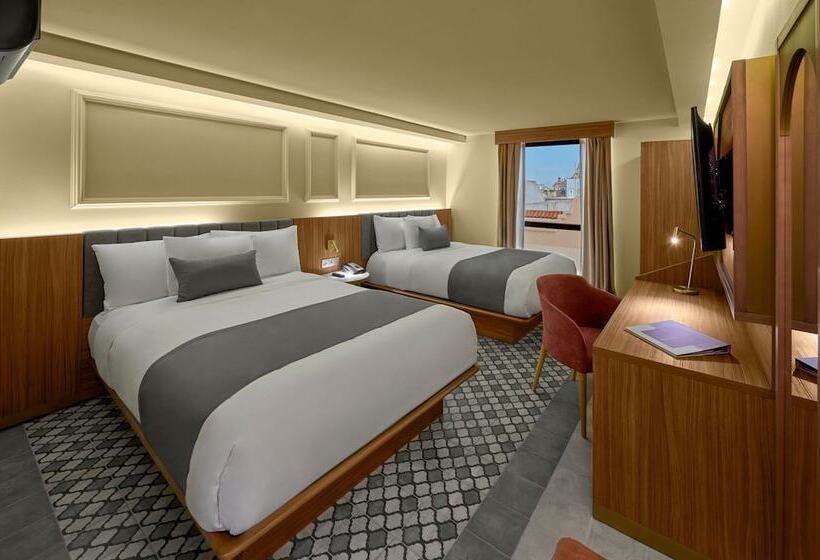 اتاق استاندارد با 2 تخت دوبل, City Centro By Marriott San Luis Potosi