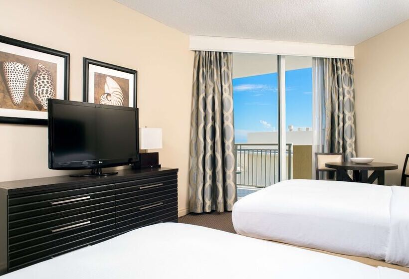 اتاق استاندارد با 2 تخت دوبل, Doubletree Resort & Spa By Hilton Ocean Pointn. Miami Beach