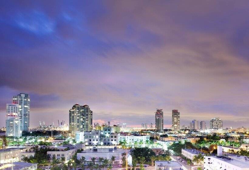 غرفه قياسيه سريرين مزدوجين, Marriott Stanton South Beach