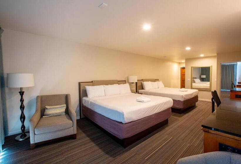 اتاق لوکس با بالکن و چشم‌انداز دریا, Moonlight Beach Motel