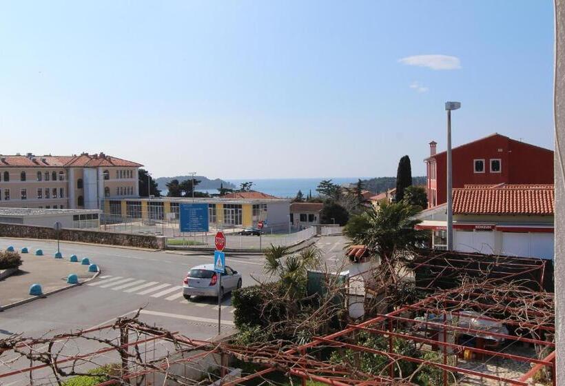 اتاق استاندارد با چشم‌انداز دریا, Apartments Eva