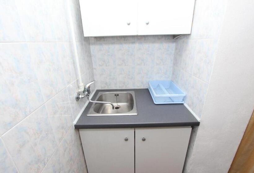 استودیو استاندارد با چشم‌انداز دریا و بالکن, Apartments Eva