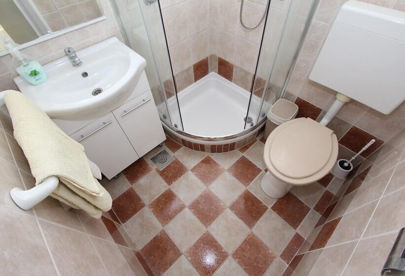 Comfort studio with sea view, Apartments Eva