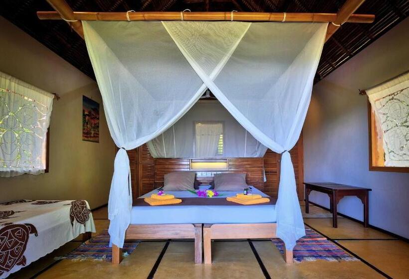 اتاق اساندارد با چشم‌انداز جانبی به دریا, Coco Komba Lodge