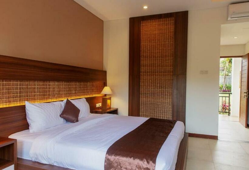 اتاق استاندارد با بالکن, Ratan Uluwatu Hotel And Villas