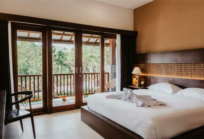 اتاق استاندارد با بالکن, Ratan Uluwatu Hotel And Villas