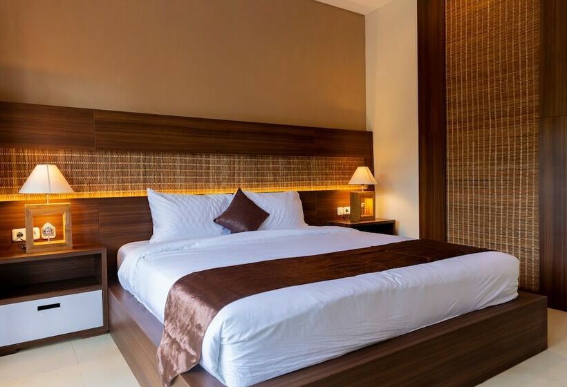 اتاق استاندارد با بالکن, Ratan Uluwatu Hotel And Villas