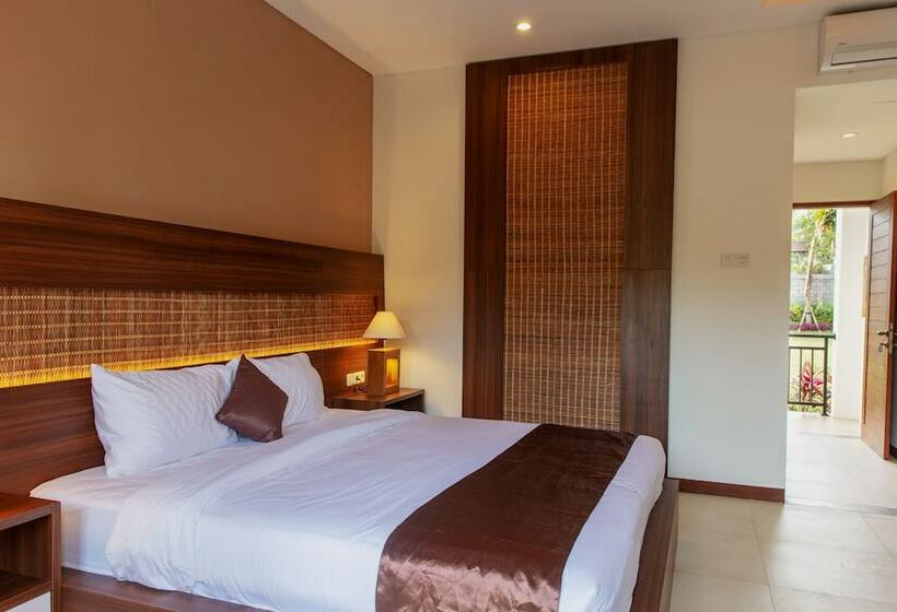 اتاق استاندارد با بالکن, Ratan Uluwatu Hotel And Villas