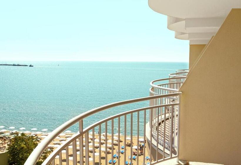 Standard Room with Balcony Side Sea View, Bilyana Beach Hotel   All Inclusive & Free Beach Access