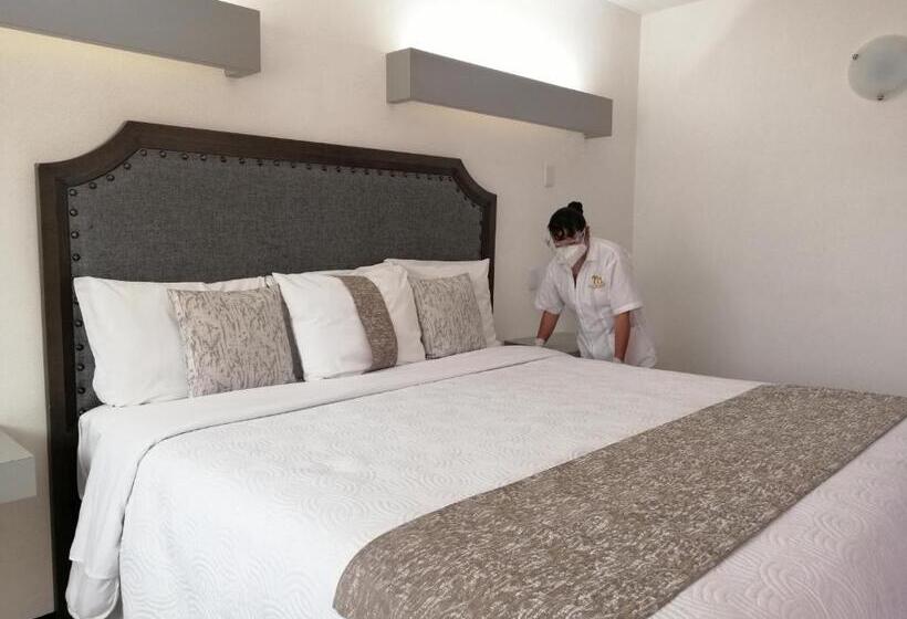 اتاق استاندارد با تخت بزرگ برای معلولان, Los Portales Chignahuapan