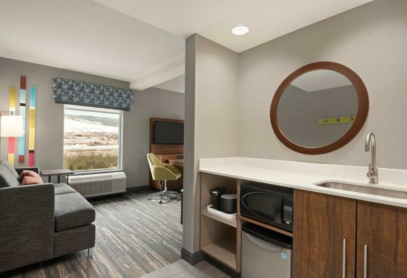 استودیو استاندارد با تخت کینگ, Hampton Inn & Suites By Hilton Kelowna Airport
