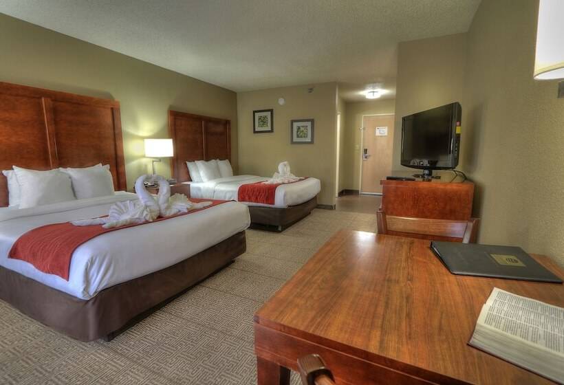 اتاق استاندارد با 2 تخت دوبل, Comfort Inn & Suites At Dollywood Lane