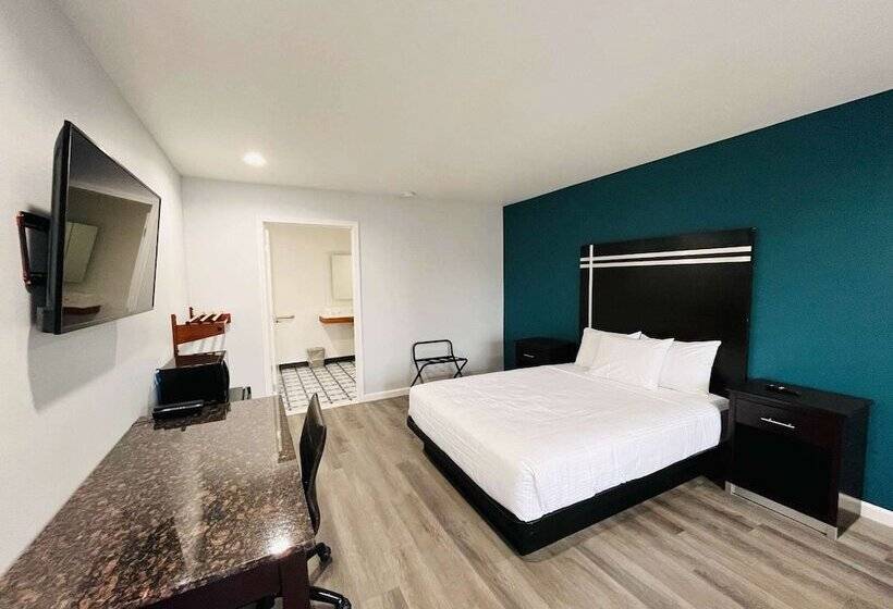 اتاق استاندارد با تخت دوبل برای معلولان, Motel 6 Vallejo, Ca   Napa Valley