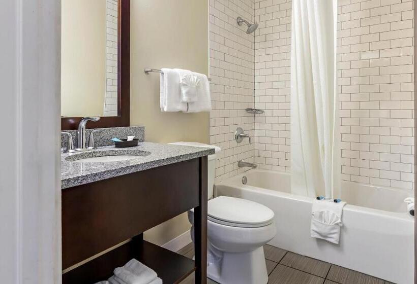 带大床的复式套间, Polynesian Hotel & Suites Wisconsin Dells/lake Delton