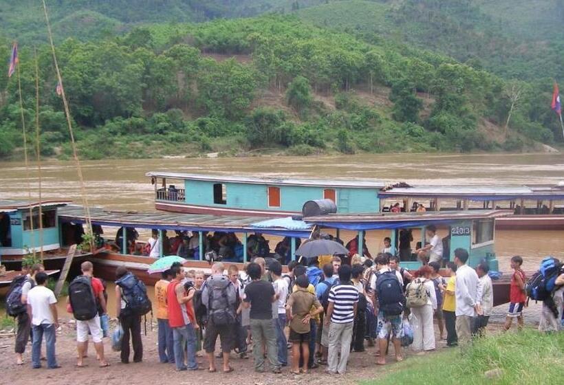 آپارتمان 1 خوابه با چشم‌انداز باغ, Mekong Backpackers Pakbeng