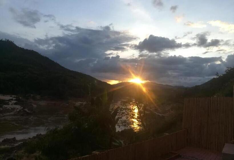 آپارتمان 1 خوابه با چشم‌انداز باغ, Mekong Backpackers Pakbeng