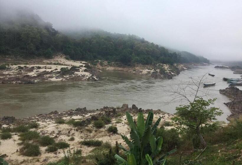 آپارتمان 1 خوابه با چشم‌انداز باغ, Mekong Backpackers Pakbeng