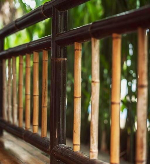 اتاق استاندارد با چشم‌انداز استخر, Black Bamboo B&b
