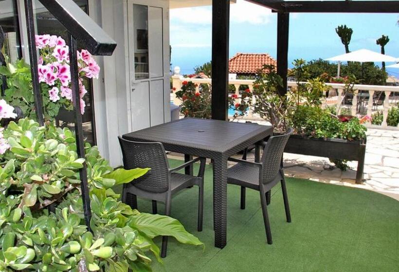 آپارتمان 1 خوابه با چشم‌انداز استخر, Jardin De Aridane