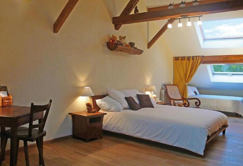 اتاق استاندارد چهار تخته, L Ourserie Bed & Breakfast