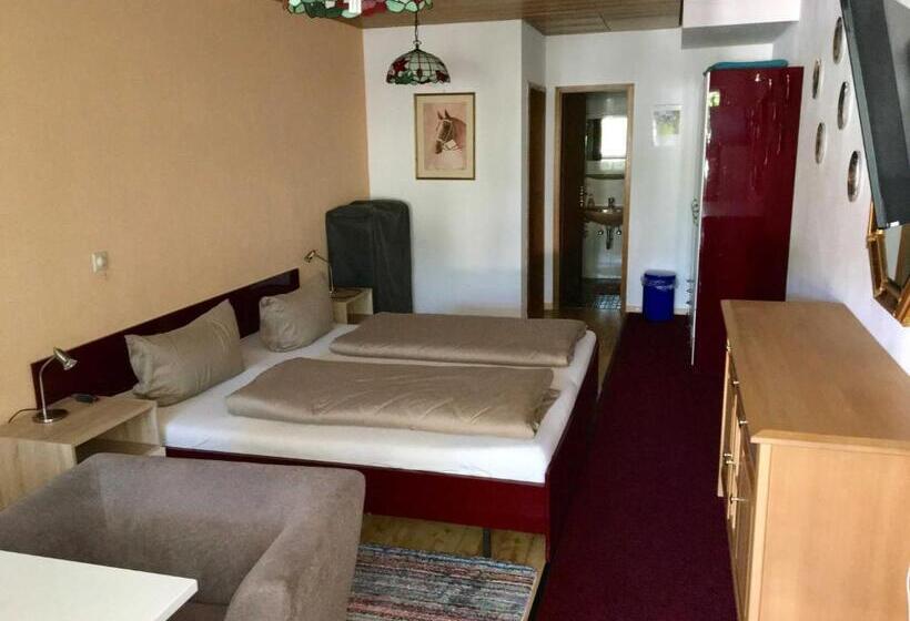 اتاق استاندارد با تراس, Gästehaus Am Lindenweg