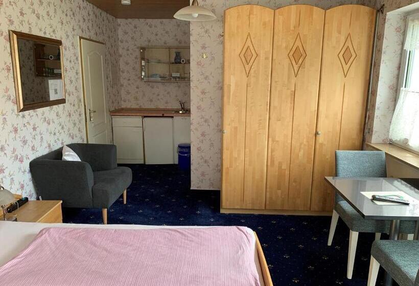 اتاق استاندارد با بالکن, Gästehaus Am Lindenweg