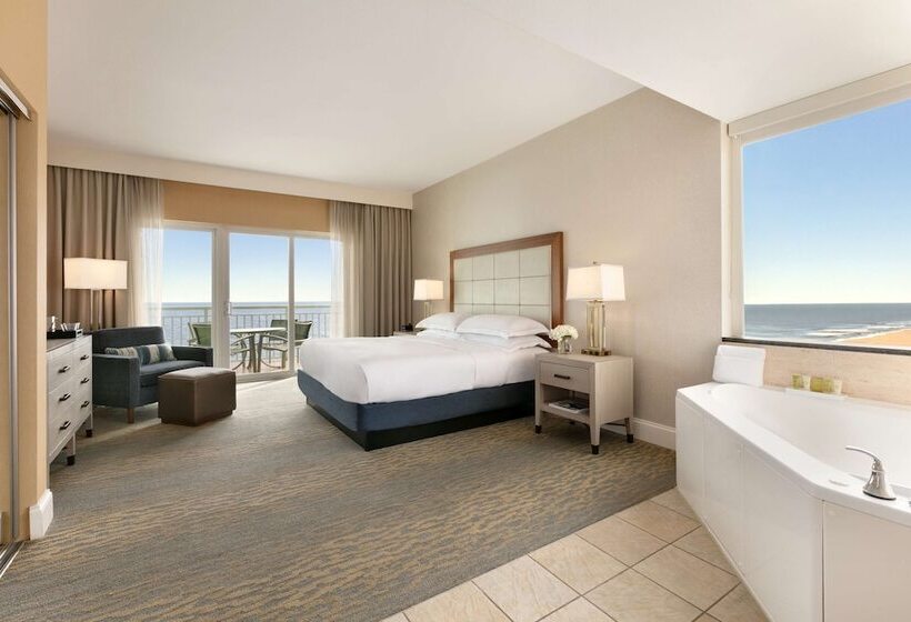 شقة دور أخير غرفة نوم واحدة, Hilton Ocean City Oceanfront Suites