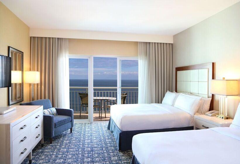 شقة دور أخير غرفة نوم واحدة, Hilton Ocean City Oceanfront Suites