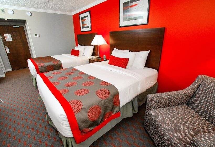 اتاق استاندارد با 2 تخت دوبل, Ramada Hotel & Conference Center By Wyndham Lewiston