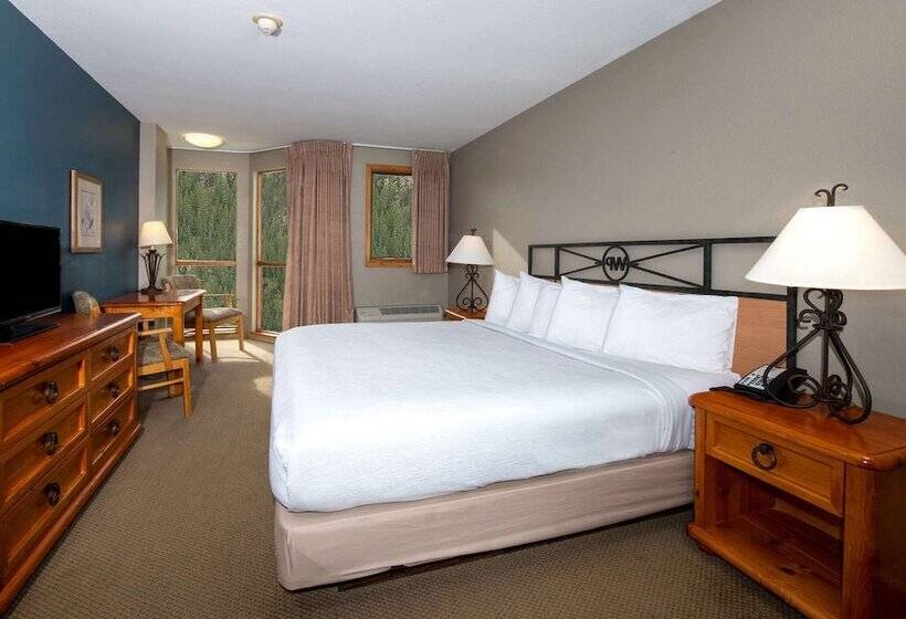 اتاق استاندارد با تخت دوبل و چشم‌انداز, Winter Park Mountain Lodge