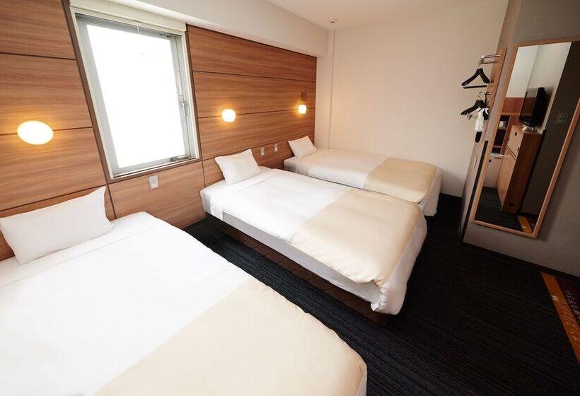 اتاق استاندارد سه نفره, Super Hotel Namba Nipponbashi