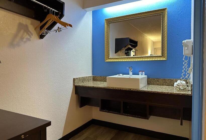 اتاق استاندارد با تخت بزرگ, American Inn & Suites Bishop Airport Flint
