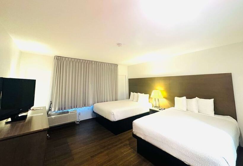 اتاق استاندارد با 2 تخت دوبل, Ramada By Wyndham San Diego Airport