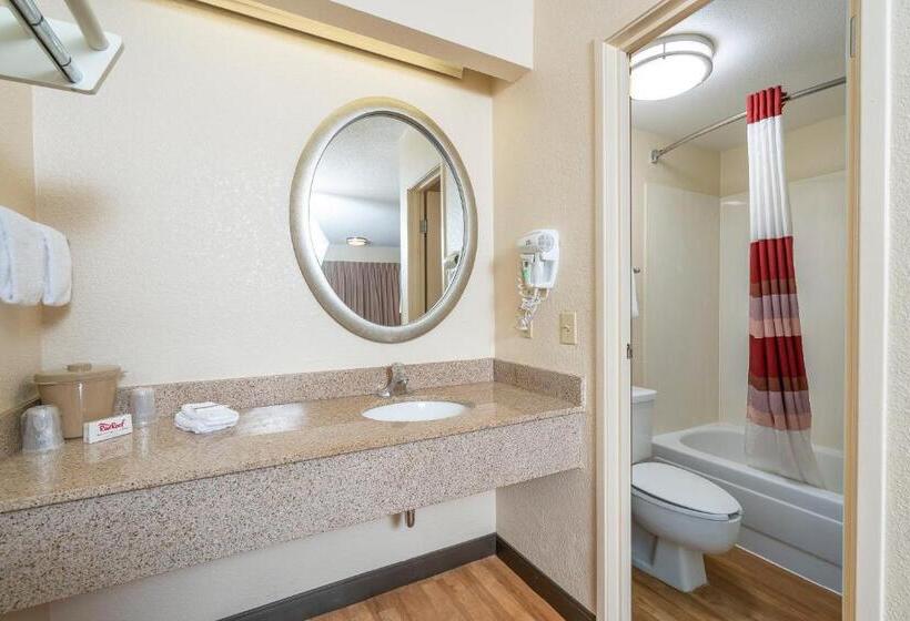 اتاق استاندارد با تخت بزرگ, Red Roof Inn Detroit   Dearborn Greenfield Village