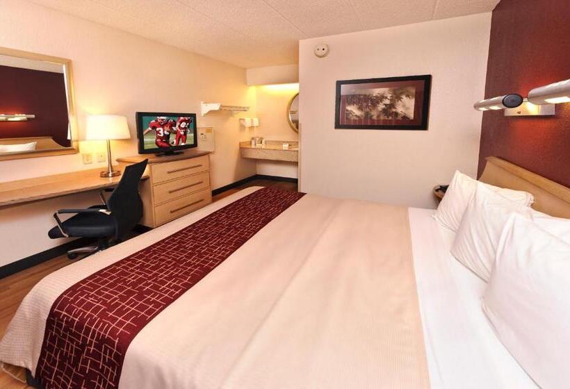 اتاق استاندارد با تخت بزرگ, Red Roof Inn Detroit  Warren
