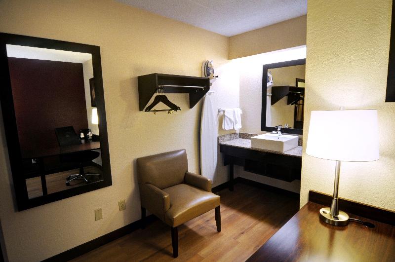اتاق استاندارد با تخت بزرگ, American Inn & Suites Bishop Airport Flint