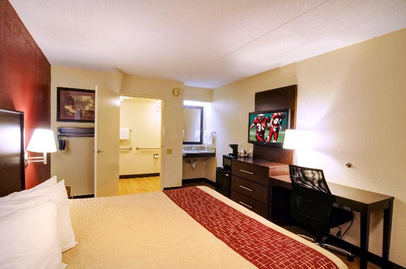 اتاق استاندارد با تخت بزرگ, American Inn & Suites Bishop Airport Flint