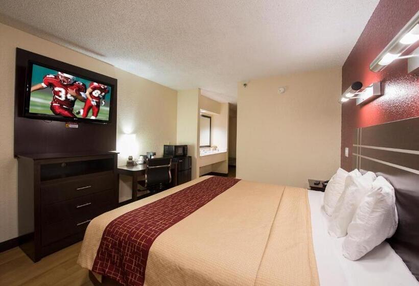 اتاق لوکس با تخت بزرگ, Red Roof Inn Houston  Brookhollow