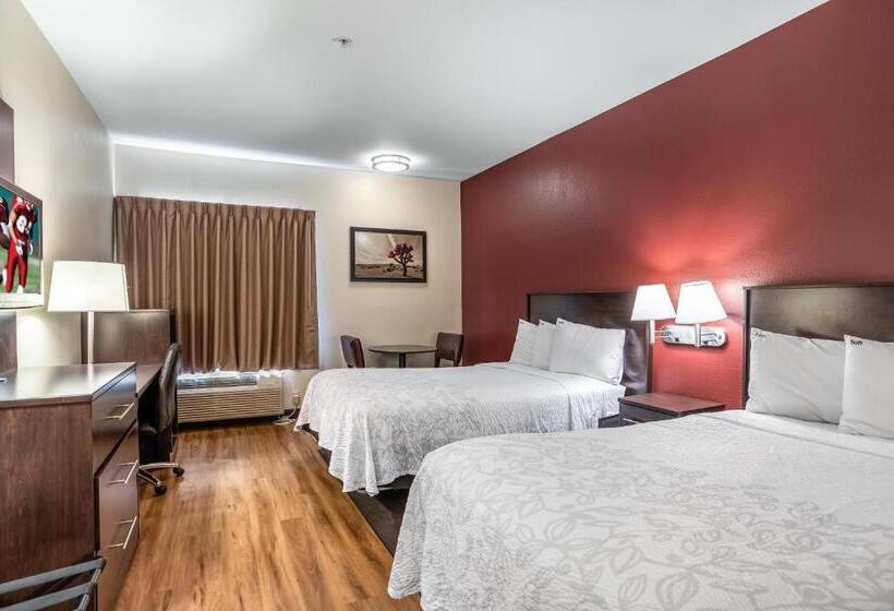 اتاق استاندارد با 2 تخت دوبل, Red Roof Inn Plus Raleigh Downtown Ncsu Conv Center