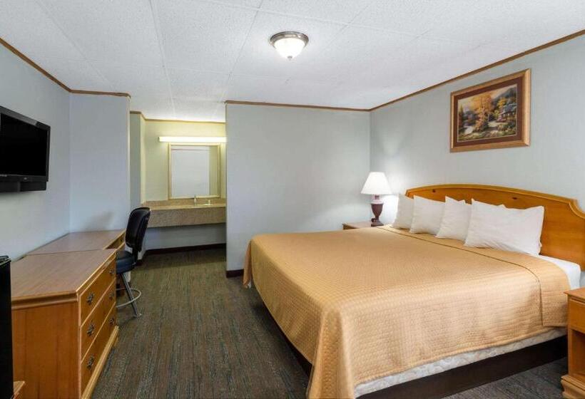 اتاق استاندارد با تخت بزرگ, Travelodge By Wyndham Pigeon Forge