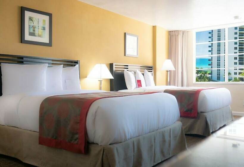 اتاق استاندارد با 2 تخت دوبل, Ramada Plaza By Wyndham Marco Polo Beach Resort