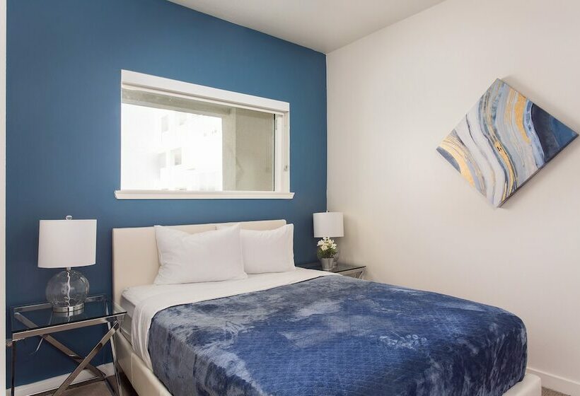 آپارتمان لوکس 1 خوابه, Brand New Downtown La Luxury Apartment
