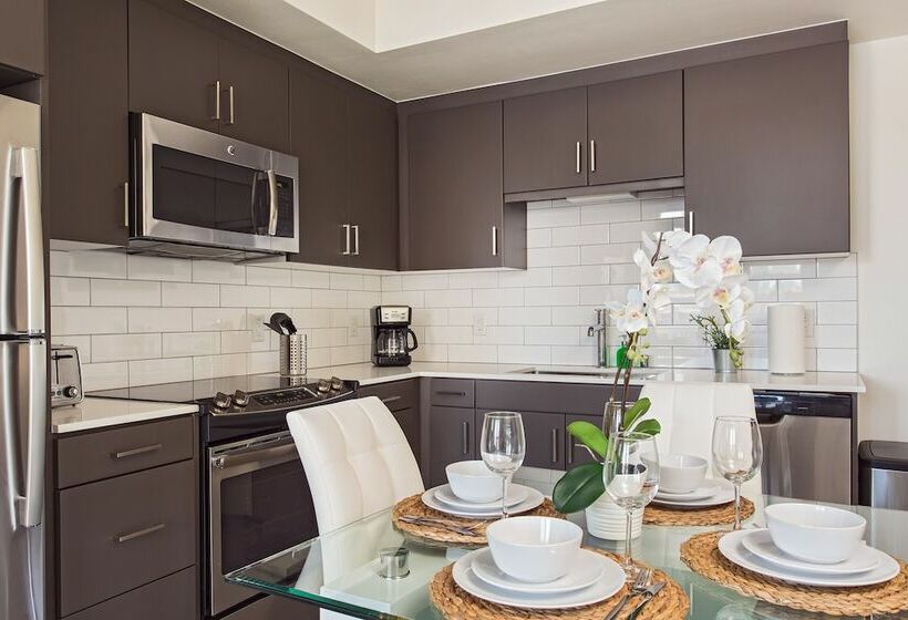 آپارتمان لوکس 1 خوابه, Brand New Downtown La Luxury Apartment
