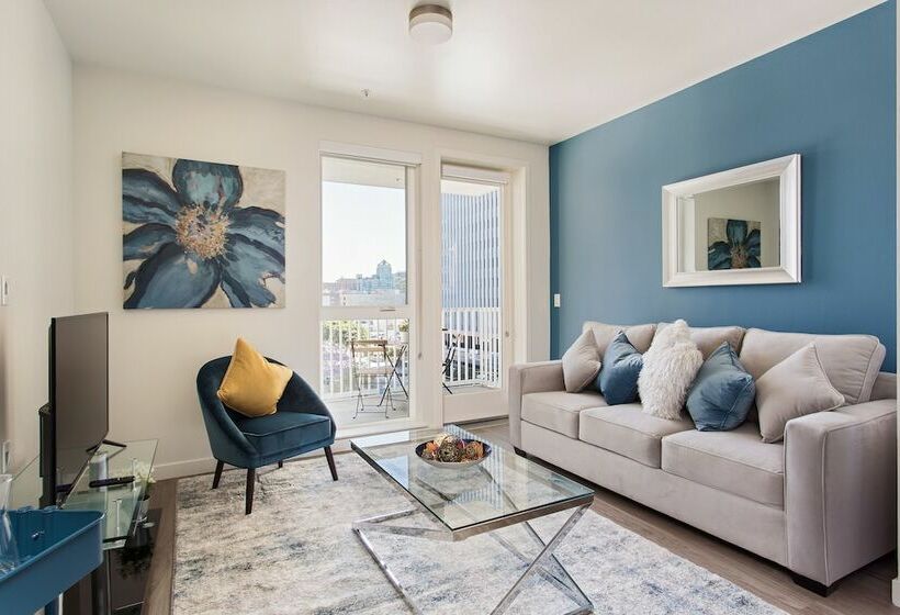 آپارتمان لوکس 1 خوابه, Brand New Downtown La Luxury Apartment