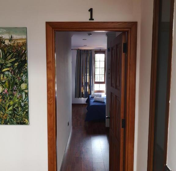 اتاق یک تخته با چشم‌انداز استخر, La Casona Canaria Boutique Home B & B