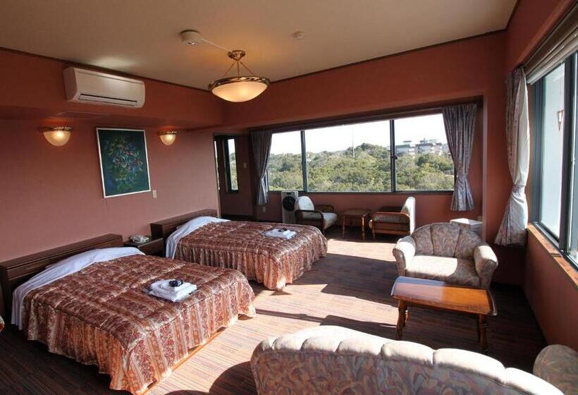 اتاق لوکس با چشم‌انداز دریا, Kashikojima Hotel Bay Garden
