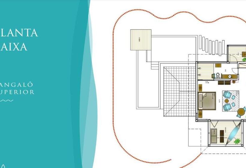 اتاق سوپریور با تخت بزرگ, Anttunina Pousada E Spa